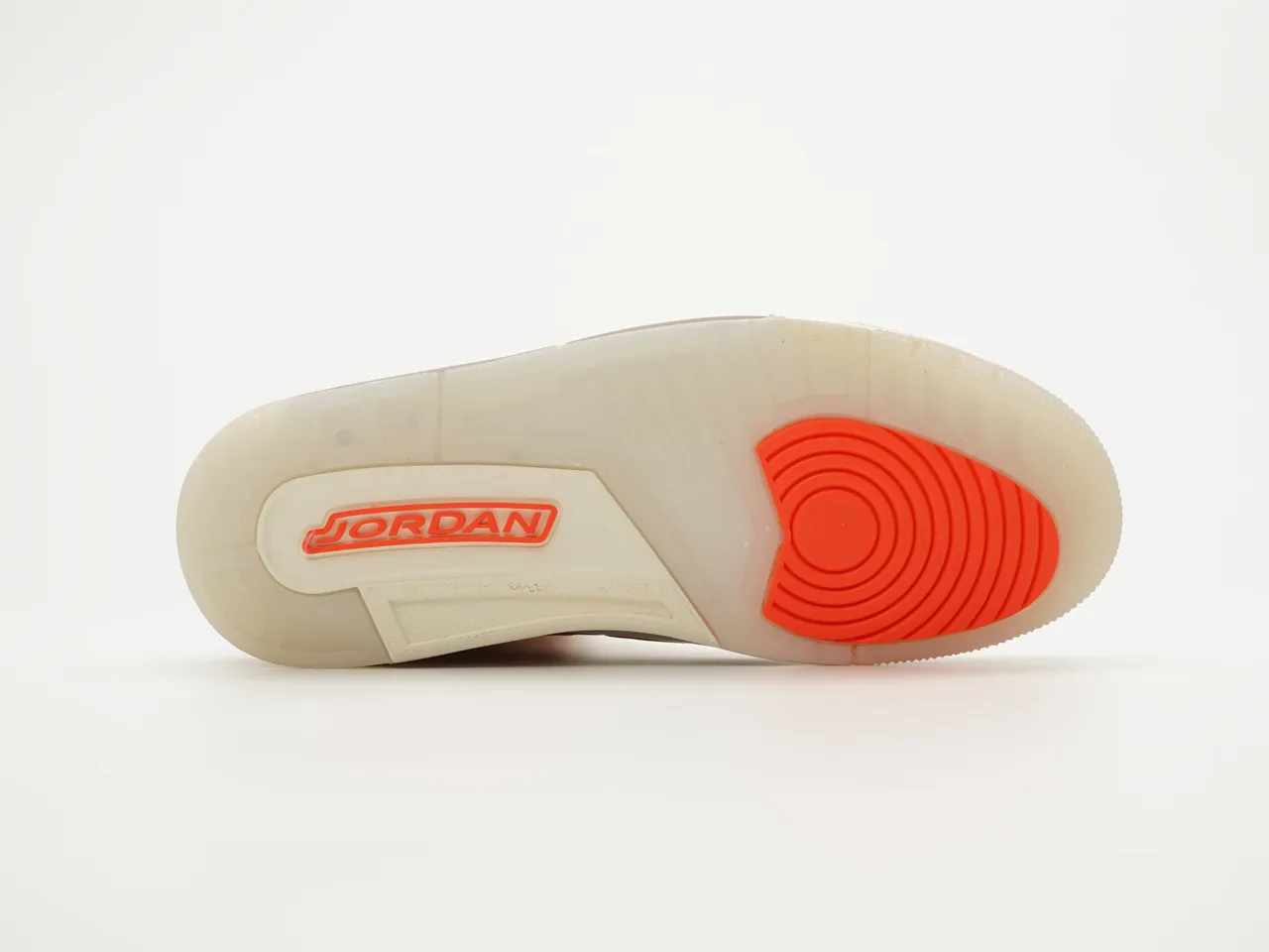 Air Jordan 3 Tênis de Basquete Rosa Poeira Laranja Creme 8