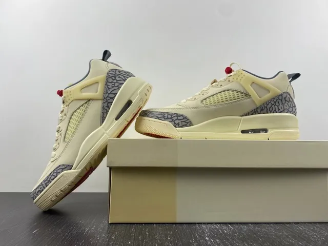 Air Jordan 3 Off-White Elephant Print Basketball Shoes 14