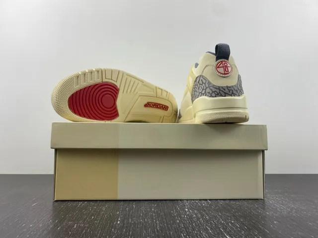 Air Jordan 3 Off-White Elephant Print Basketball Shoes 15