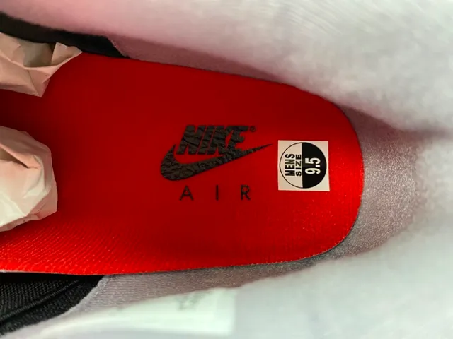 Tênis de basquete Air Jordan 4 Preto Cimento Vermelho 7