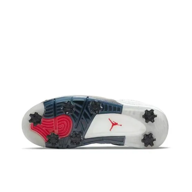 Air Jordan 4 Tênis de Basquete Branco Cimento Cinza 2