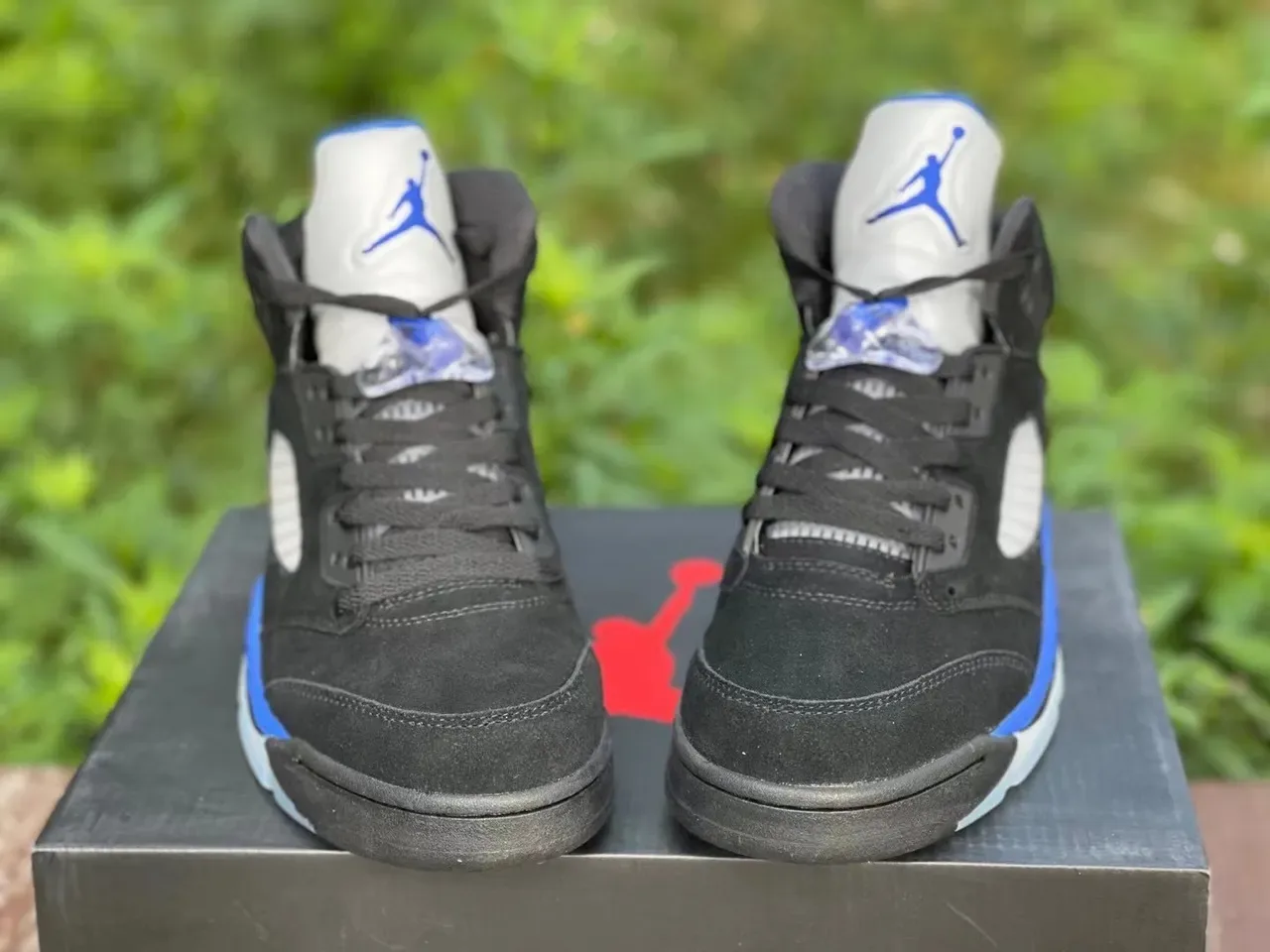 Air Jordan 5 Black Royal Blue White Chaussures de basketball 2