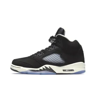 Air Jordan 5 黑白浅蓝篮球鞋