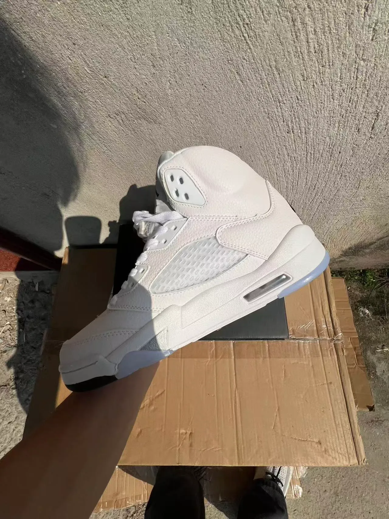 Air Jordan 5 White '23' Tênis de Basquete 5
