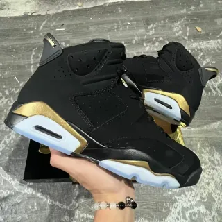 Air Jordan 6 黑金透明白 Air 篮球鞋