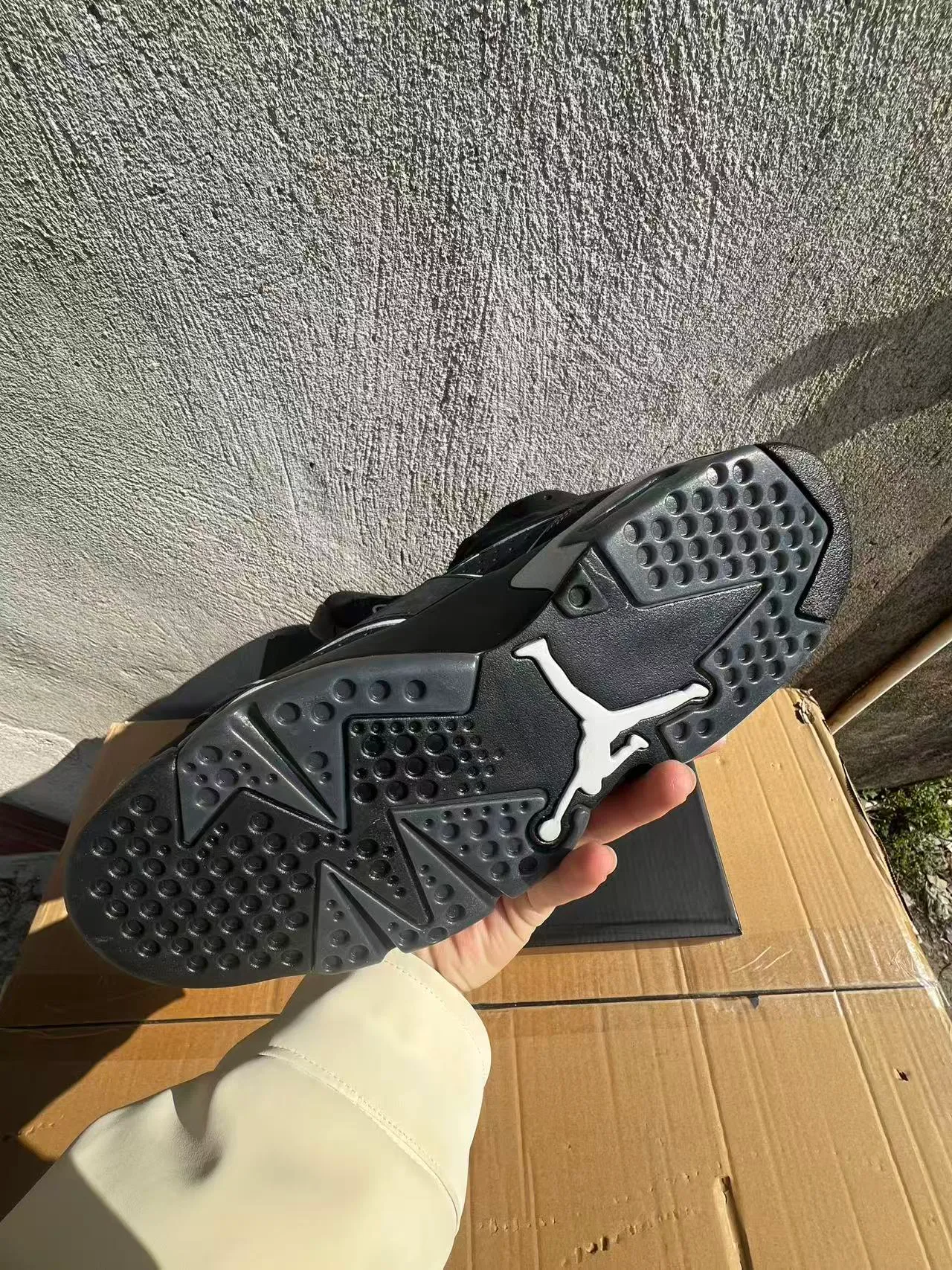 Air Jordan 6 Black White Silver Basketball Shoes 6