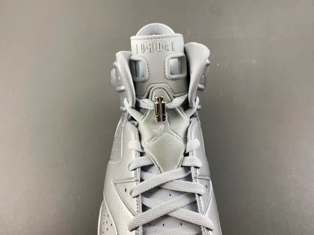 Air Jordan 6 Metallic Silver Basketball Shoes 6