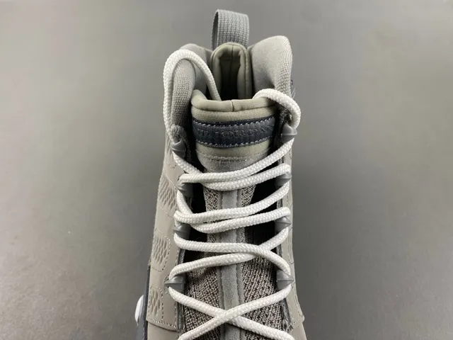 Air Jordan 9 Gray Glossy Overlay Basketball Shoes 6