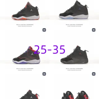 Air Jordan Retro Black Orange White Basketball Shoes