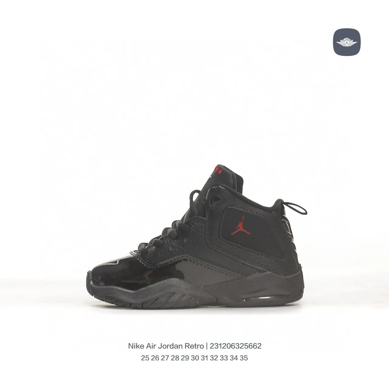 Air Jordan Retro Black Orange White Basketball Shoes 20