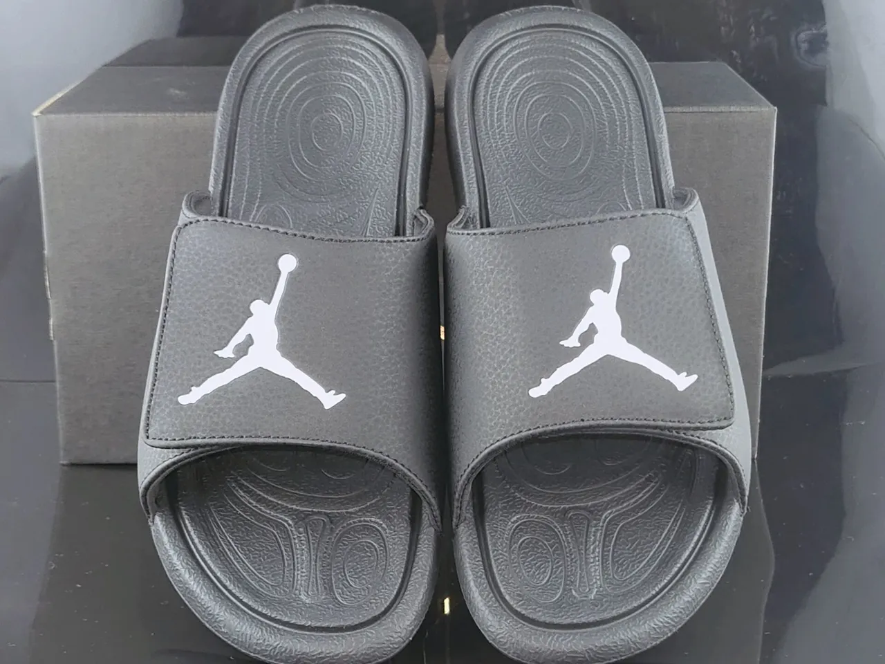 Air Jordan Slide Dark Gray Slippers 5