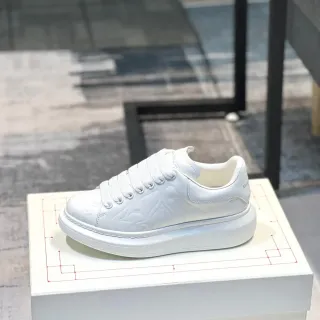 Alexander McQueen Oversized Sneaker All-White Chunky Sneakers