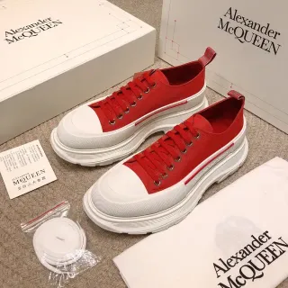 Alexander McQueen Oversized Sneaker Red and White Chunky Sneakers