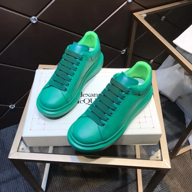 حذاء رياضي Alexander McQueen Oversized أخضر نابض Lifestyle Sneakers 8