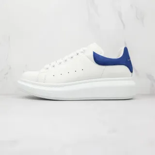 Alexander McQueen Oversized Sneaker White and Blue Lifestyle Sneakers