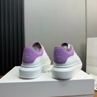 Alexander McQueen Oversized Sneaker White and Purple Lifestyle Sneakers