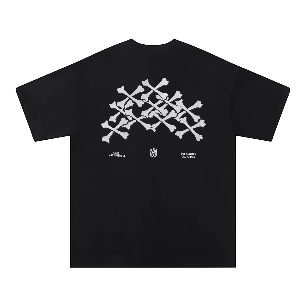 Amiri Graphic Print Crew Neck T-Shirt 4