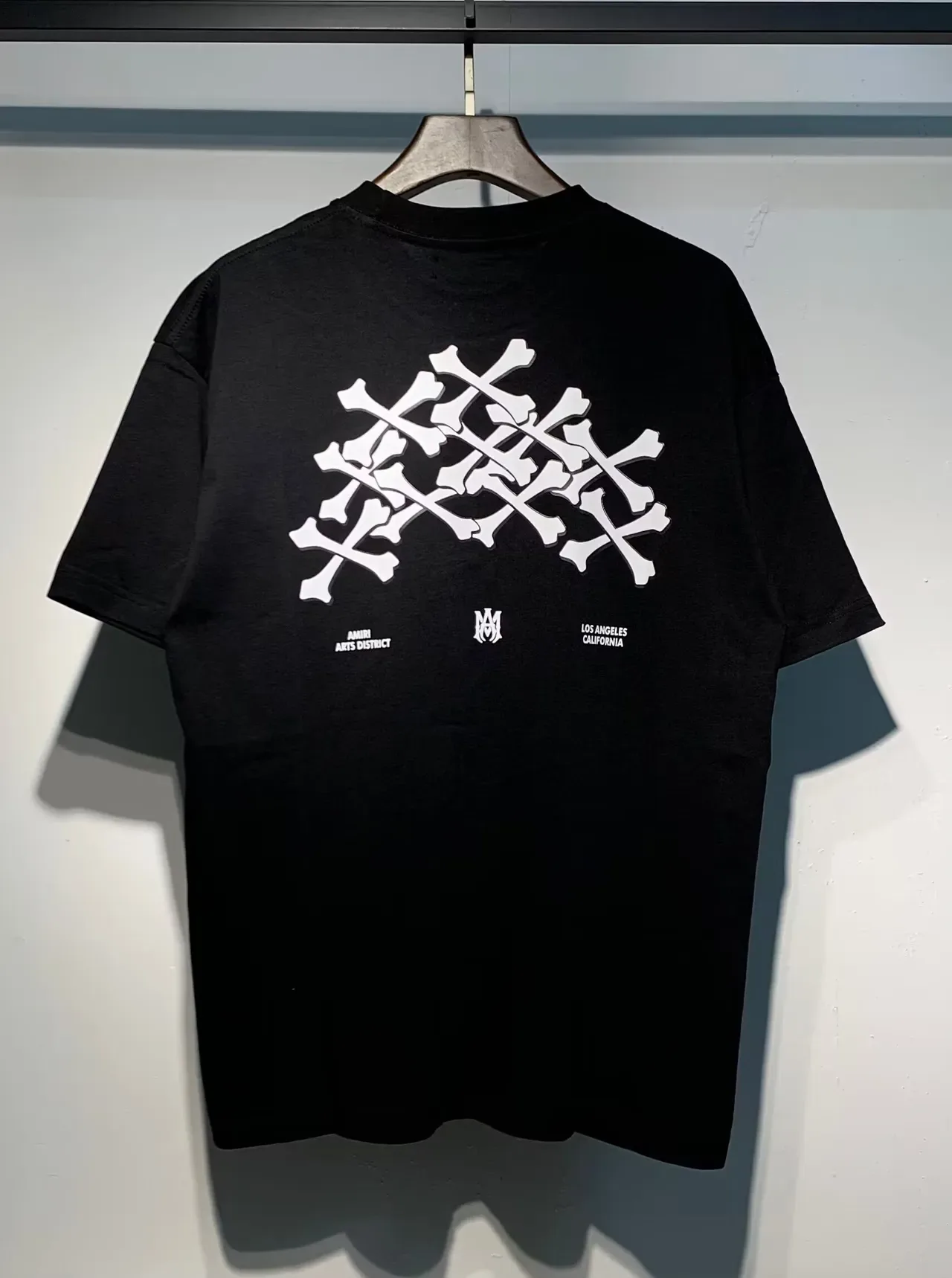 Amiri Graphic Print Crew Neck T-Shirt 10