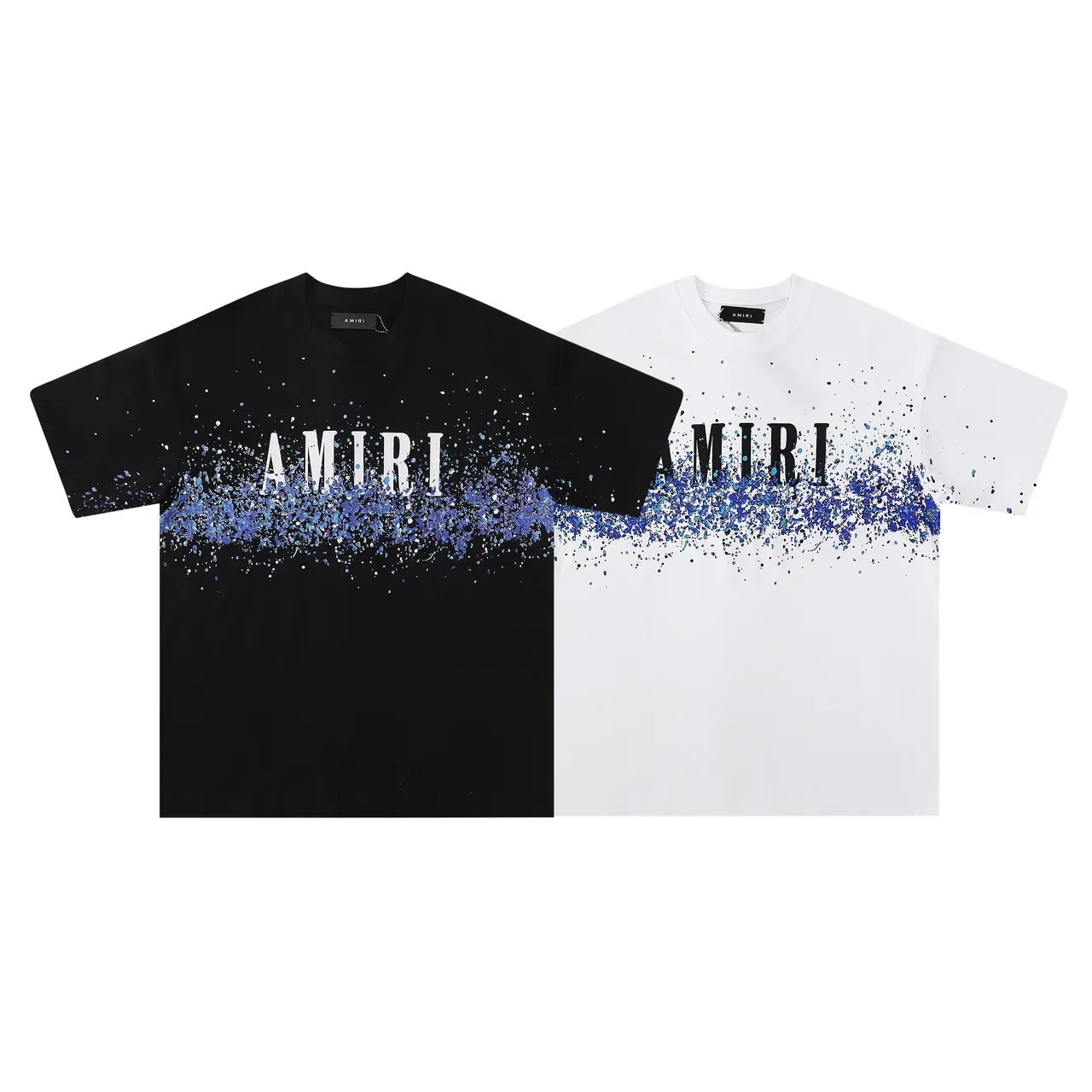 Amiri Graphic Splatter Logo T-Shirt 7