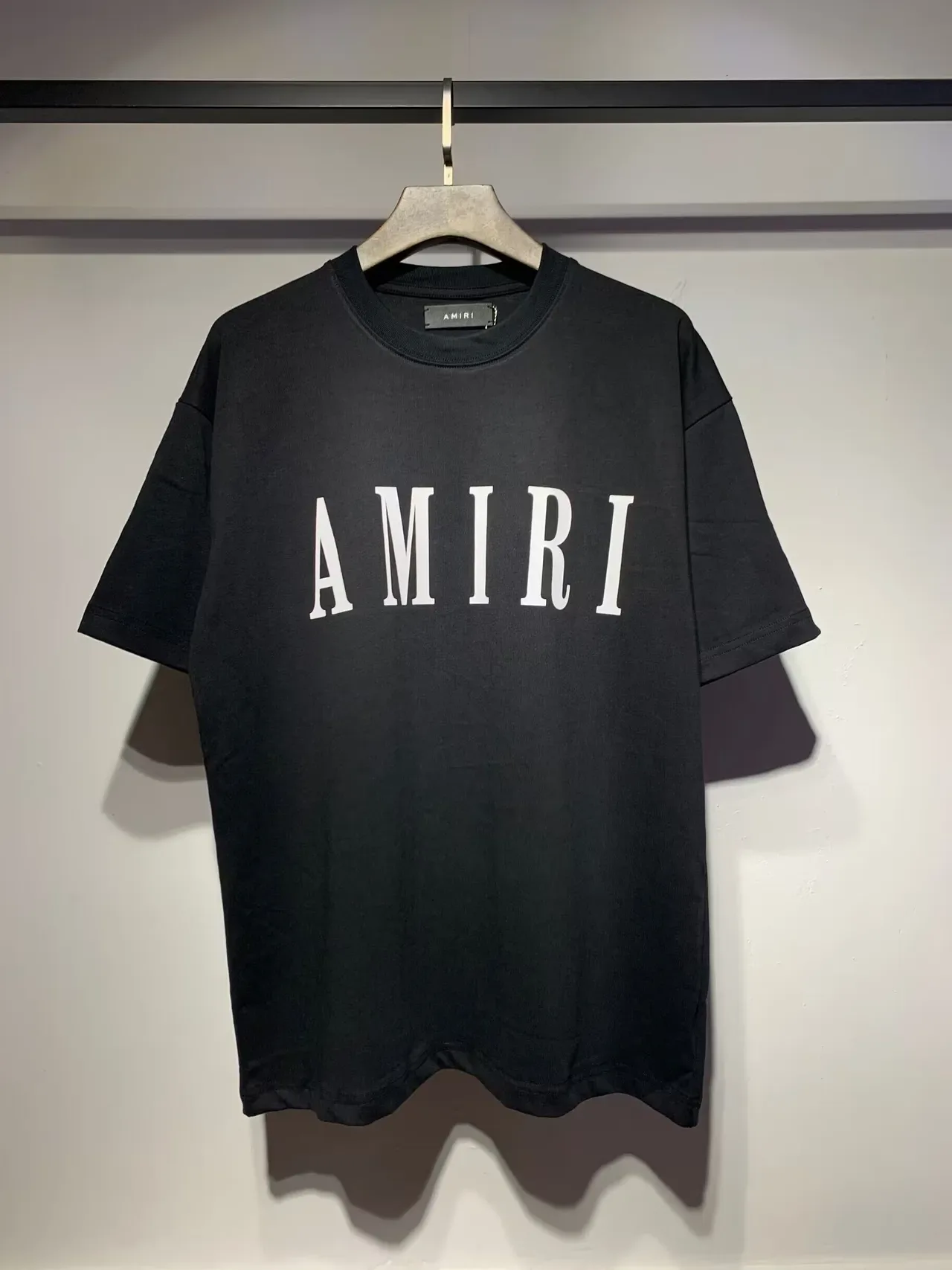 Amiri Logo Print Oversized T-Shirt 7