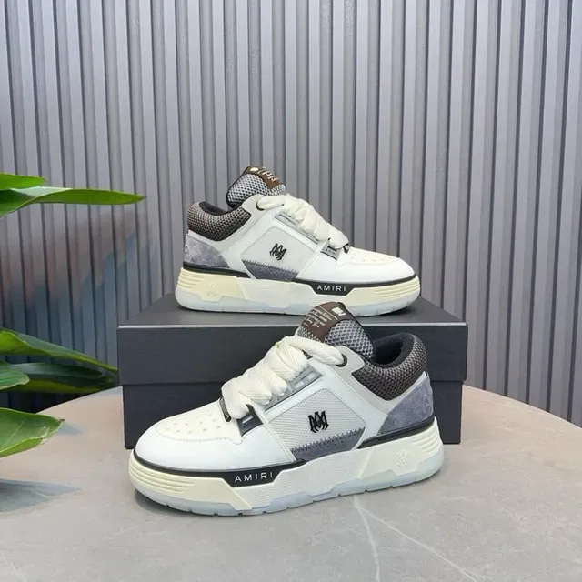 Amiri MA Court blanc gris noir sneakers lifestyle 4