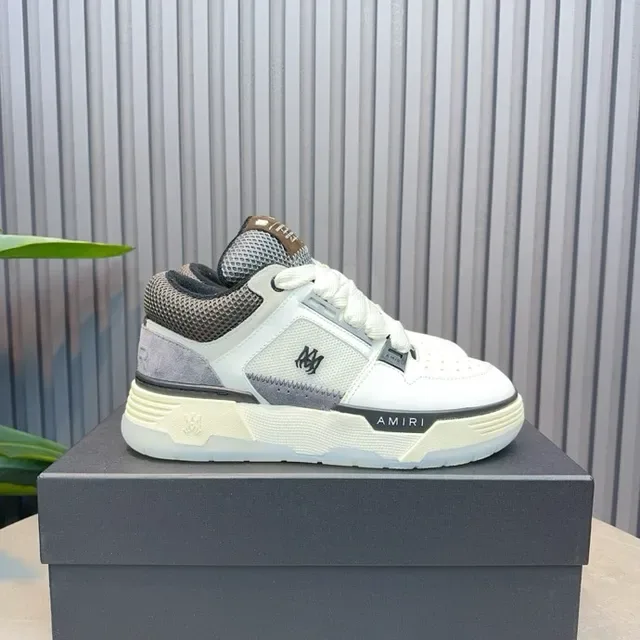 Amiri MA Court blanc gris noir sneakers lifestyle 5