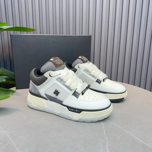 Amiri MA Court blanc gris noir sneakers lifestyle 6