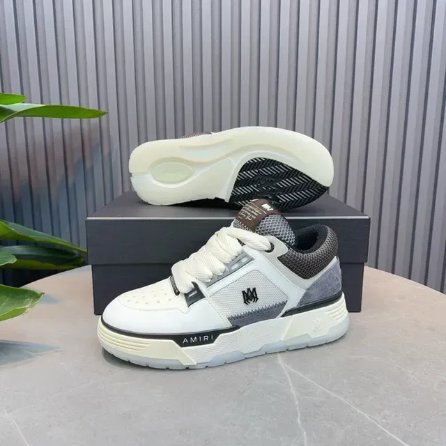 Amiri MA Court blanc gris noir sneakers lifestyle 7