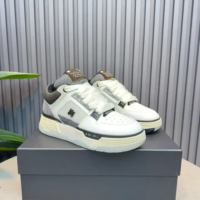 Amiri MA Court blanc gris noir sneakers lifestyle 9