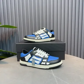 Amiri Skel Top Black Blue White Lifestyle Sneakers
