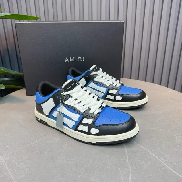 Amiri Skel Top noires bleues blanches sneakers lifestyle 5
