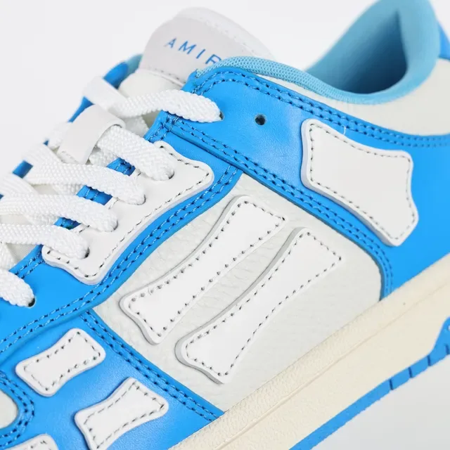 Amiri Skel Top Low Chaussures Lifestyle Bleu et Gris 6