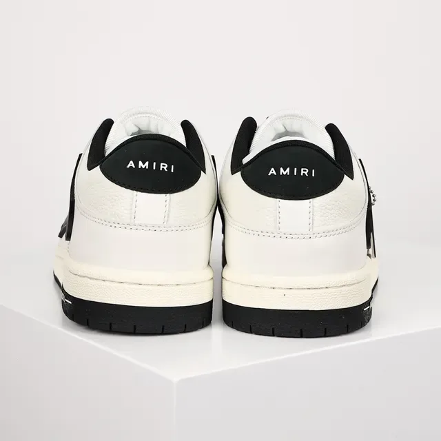 Amiri Skel Top Low Bone Motif Lifestyle Sneakers 8