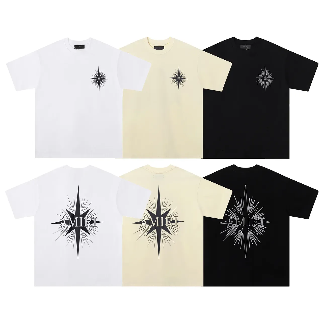 Amiri Starburst Graphic Print T-Shirt 4