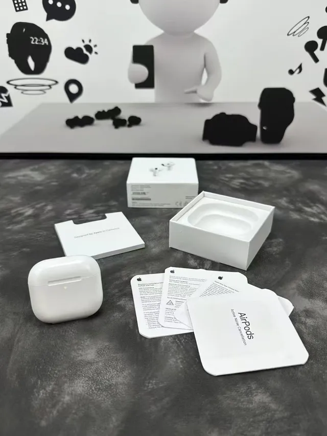 Apple AirPods Pro Active Noise Cancellation White TWS Earbuds 5