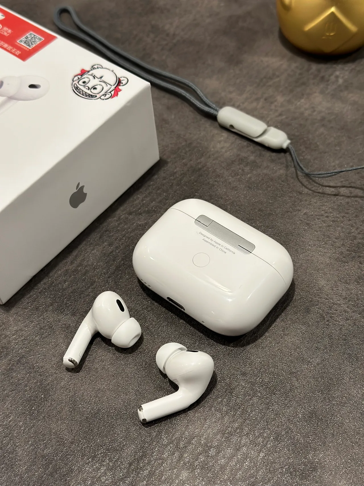 Apple AirPods Fones de Ouvido Brancos de Estilo de Haste Acabamento Mate TWS 2
