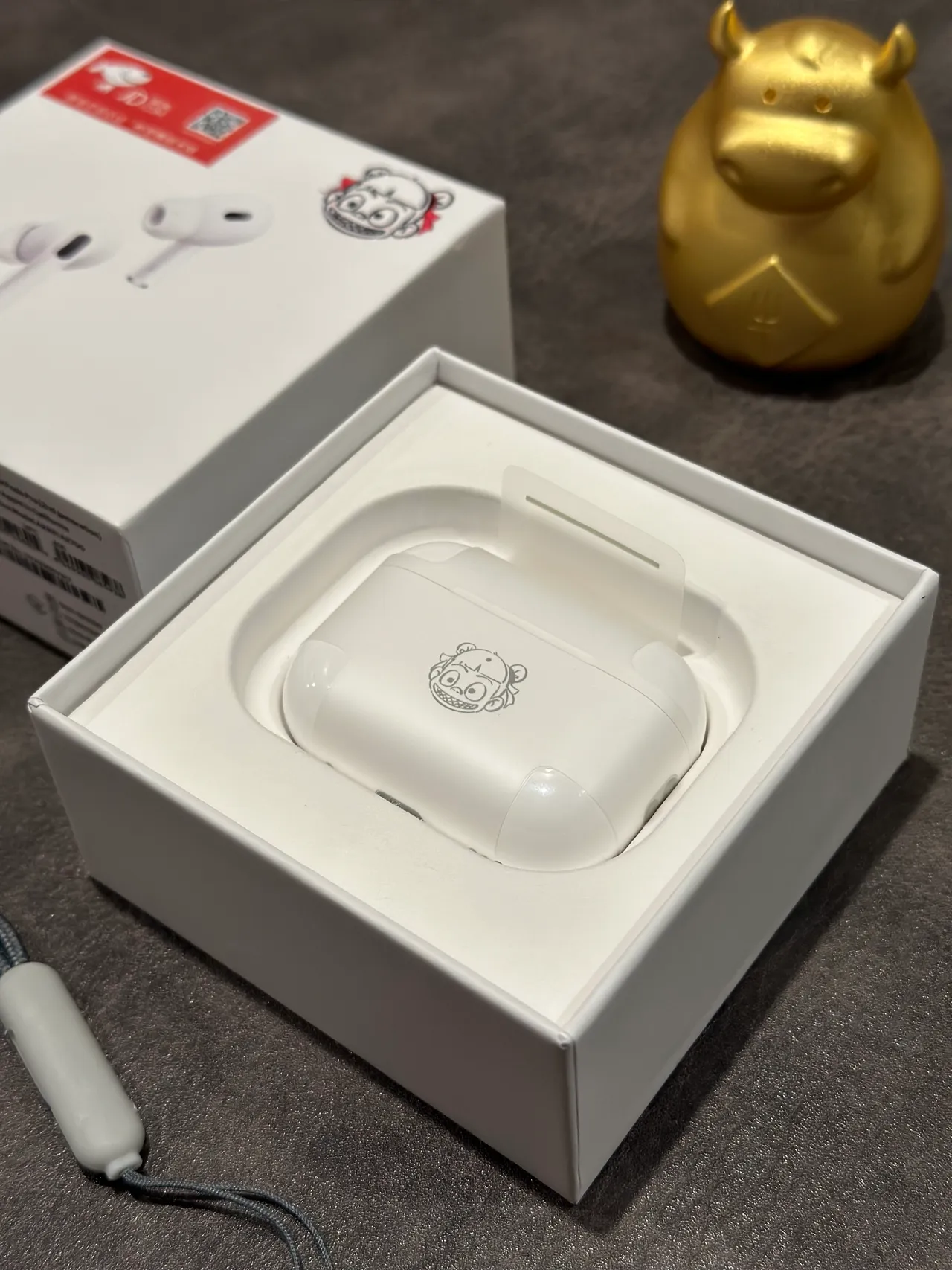 Apple AirPods Fones de Ouvido Brancos de Estilo de Haste Acabamento Mate TWS 9