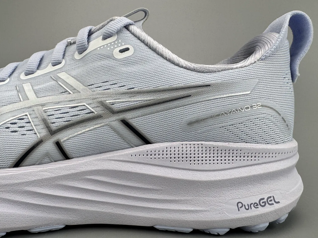 ASICS Gel-Kayano 32 Chaussures de course gris clair 8