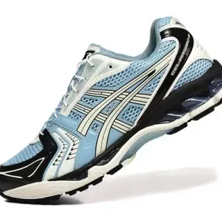 ASICS Gel-Kayano Light Blue Black White Running Shoes