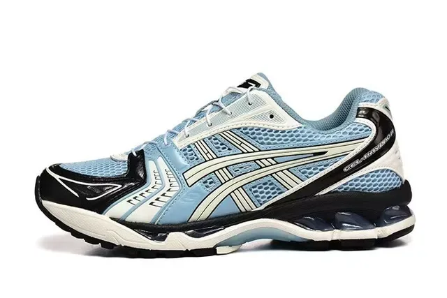 ASICS Gel-Kayano أزرق فاتح أسود أبيض أحذية الجري 2