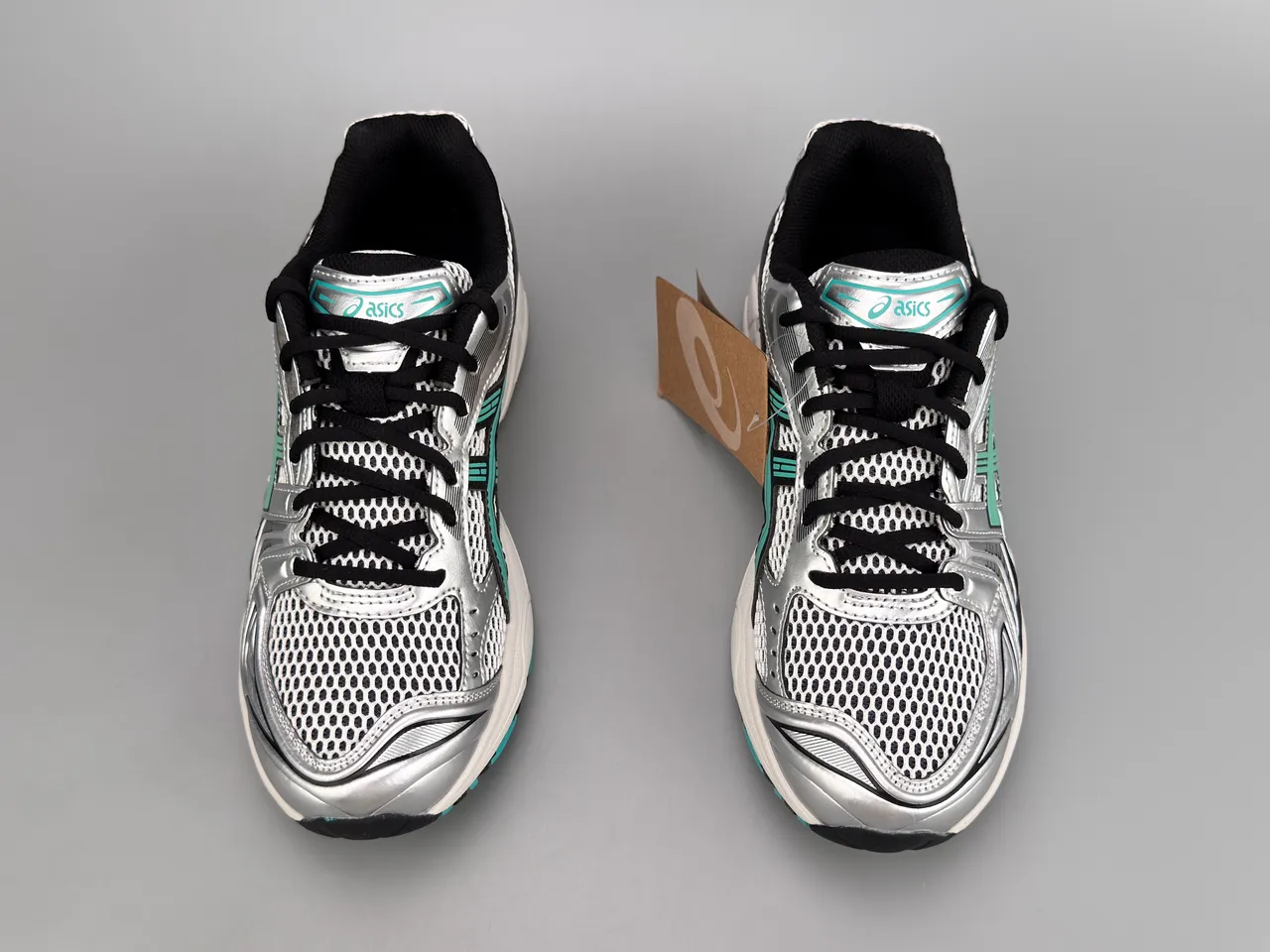 ASICS Gel-Kayano Silver Teal Black zapatos de correr 9