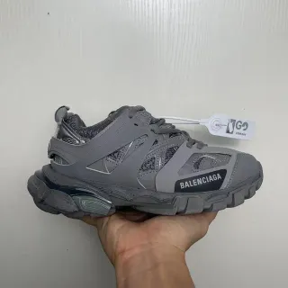Balenciaga Runner Gris Capa Jaula Zapatillas Chunky