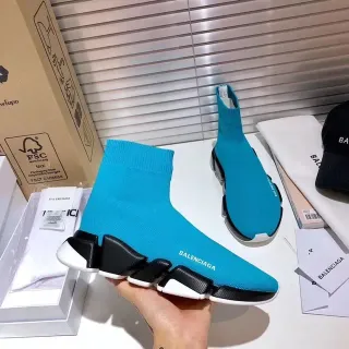 Balenciaga Speed Trainer Turquoise Sock-Fit أحذية رياضية للأسلوب الحياتي