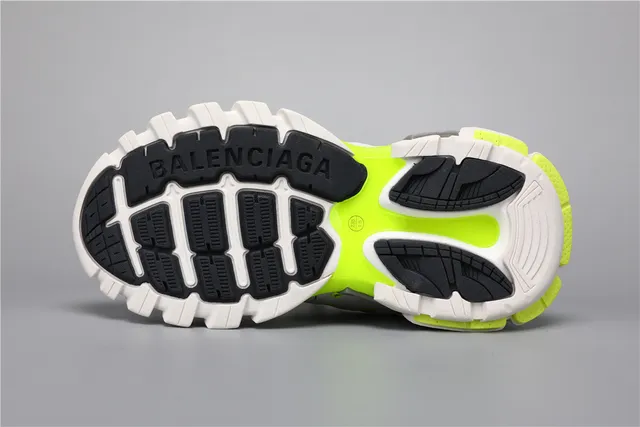 Balenciaga Track Sneaker blanc fluorescent jaune chunky 6