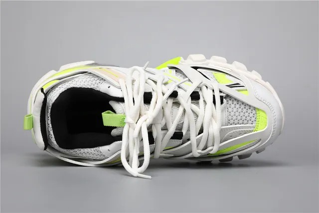 Balenciaga Track Sneaker blanc fluorescent jaune chunky 7