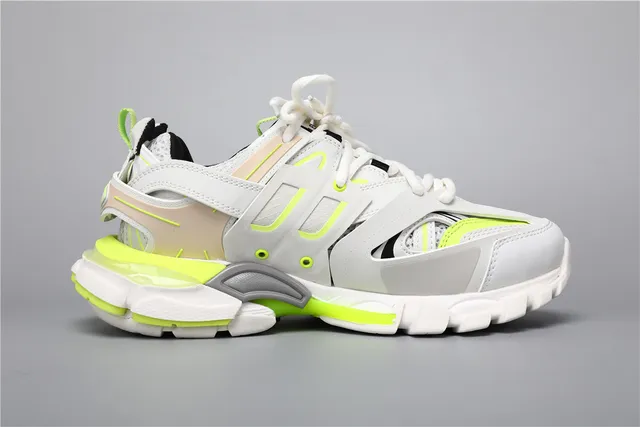 Balenciaga Track Sneaker blanc fluorescent jaune chunky 8