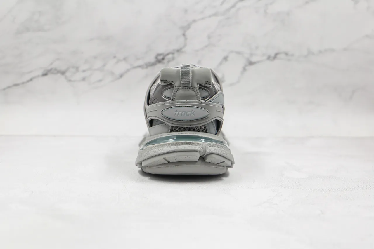 Balenciaga Track Trainer Light Gray Chunky Sneakers 2