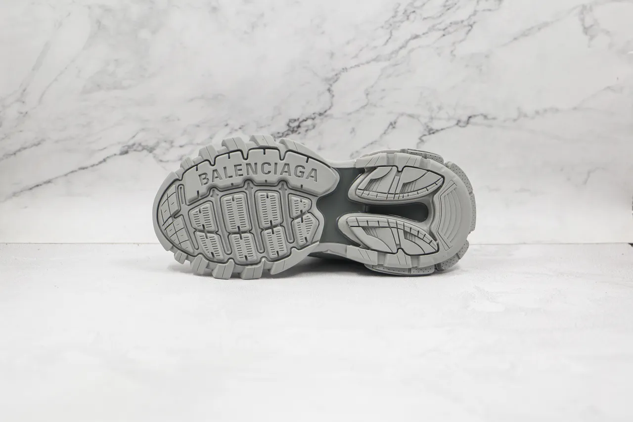 Balenciaga Track Trainer Light Gray Chunky Sneakers 3