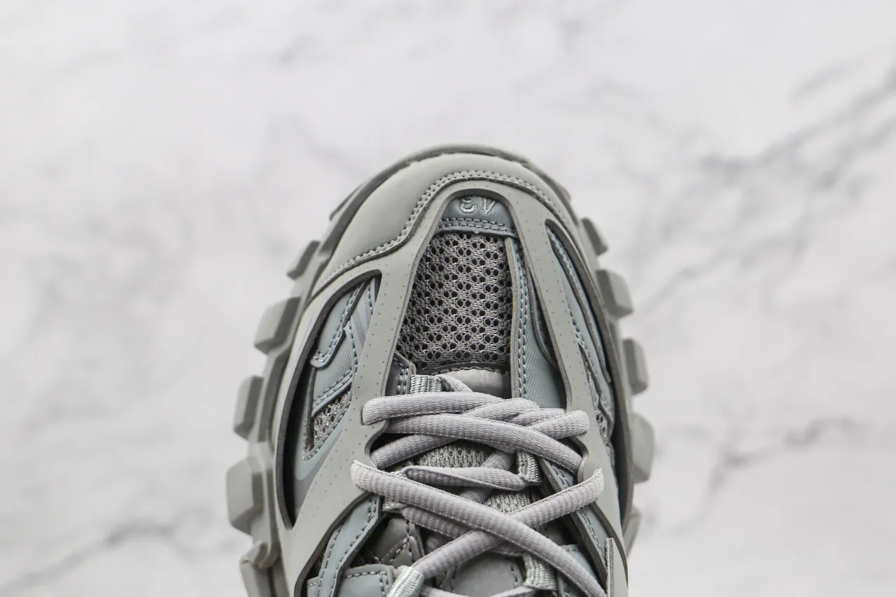 Balenciaga Track Trainer Light Gray Chunky Sneakers 5
