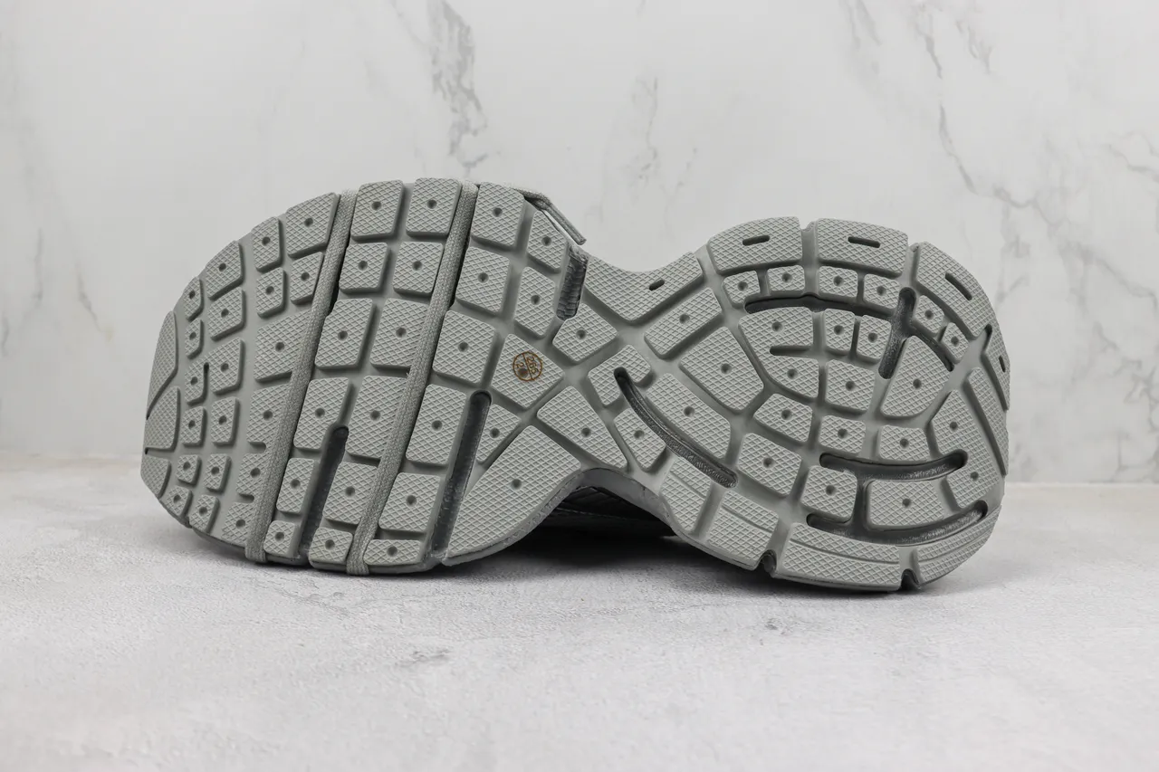 Balenciaga Track Trainer Cinza Monocromático Tênis Chunky 8
